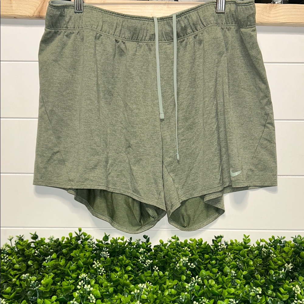 Nike Green Athletic Shorts